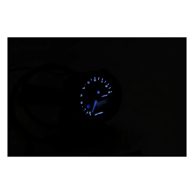 Daytona 48mm tacho 9000rpm color changer