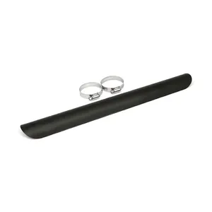 MCS Universal smooth heat shield 18" long black