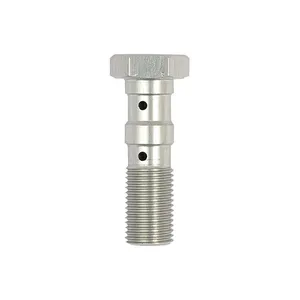 TRW TRW double Banjo Bolt silver anodized M10x1.00