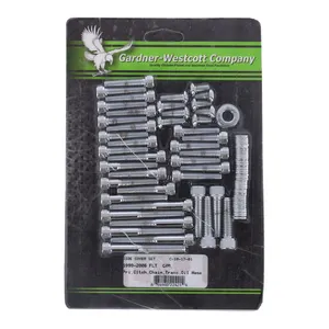 Gardner-Westcott Big Twin side cover mount kit, chr. allen