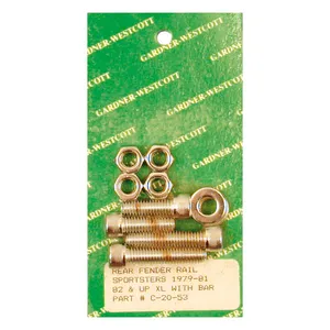 Gardner-Westcott Gardner-Westcott, fender strut mount kit. Chrome Allen head