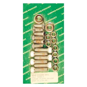 Gardner-Westcott Gardner-Westcott, fender strut mount kit. Chrome Allen head