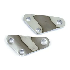 MCS Shovel passenger peg brackets. Chrome