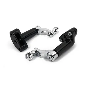 MCS Adjustable passenger peg mount kit. Chrome