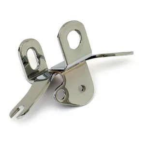 MCS OEM style top motor mount. Chrome