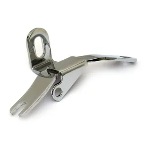 MCS OEM style top motor mount. Chrome