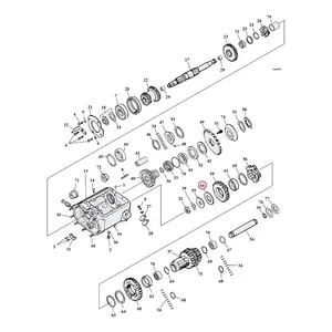 MCS Washer, transmission countershaft gear end .074"