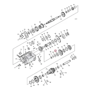 MCS Washer, transmission countershaft gear end .100"