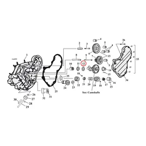 MCS Thrust washer camshaft. .090"