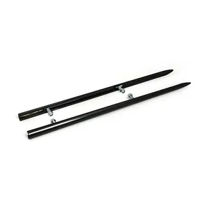 MCS Front fender tip spears, black