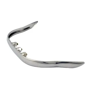MCS Lower front fender trim, thin. Chrome