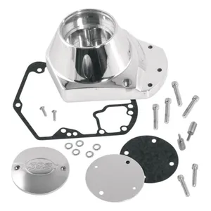 S&S S&S, billet cam cover. Polished