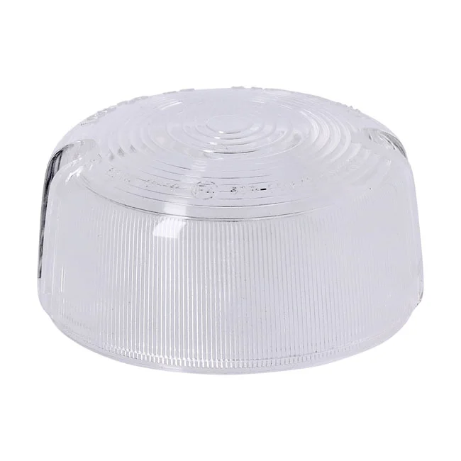 MCS Replacement 3" bullet turn signal lens. Clear - 68457-86
