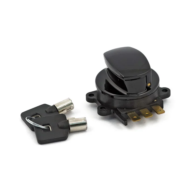 MCS 96-up ignition switch, side hinge type. Black - 71313-96A
