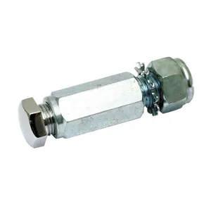 MCS Fat Bob dash screw & nut kit. Chrome