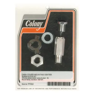 Colony Colony, dash screw & nut kit. Chrome
