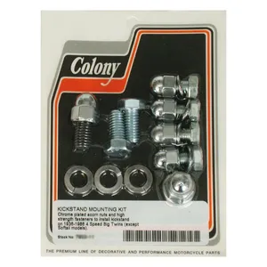 Colony Colony, jiffy mount kit. Chrome acorn