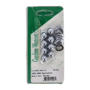 Gardner-Westcott Cyl. base nut kit, acorn