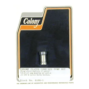 Colony Colony oil pump nut, early style