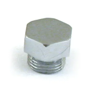 Colony Colony, timing/drain plug. Hex head. Chrome