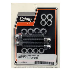 Colony Colony h/b top clamp mount kit, acorn