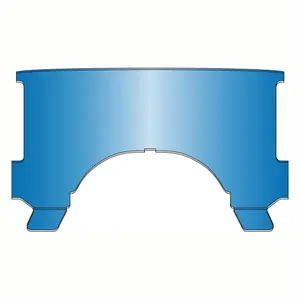 National Cycle National Cycle, repl. adj. lower window (style B). Blue