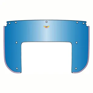 National Cycle National Cycle, Beaded 5-bolt lower window. Blue