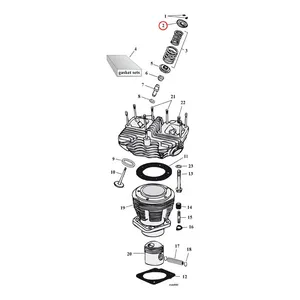 Manley Manley, valve spring top collar set. Steel