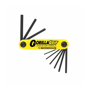 Bondhus Bondhus, Gorilla Grip folding allen/hex wrench