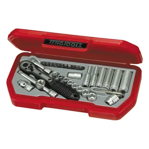 Tengtools Teng Tools, 1/4" socket wrench set. US 35pc