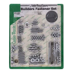 Gardner-Westcott Builders fastener set, polish. allen
