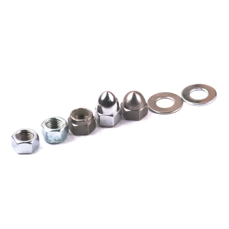 Gardner-Westcott 7/16-20 hex nut. Chrome - 7837W
