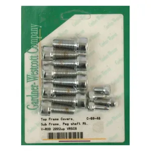 Gardner-Westcott Frame screws with top covers. set