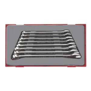 Tengtools Teng Tools, open/box end wrench 7 pieces. US sizes