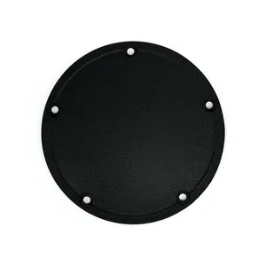 MCS Derby cover, OEM style Domed. Black wrinkle
