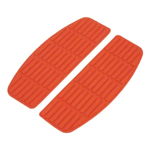 MCS Traditional shaped floorboard pads. rider. Red