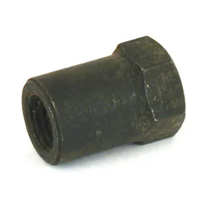 Samwel Nut. Left front floorboard mount rod. Black