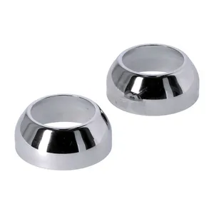 MCS Fork boot cover, chrome