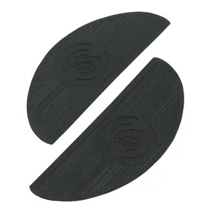 MCS Oval shaped floorboard pads. rider. Black
