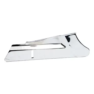 MCS Lower rear belt guard. Chrome