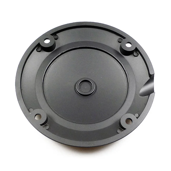MCS Derby cover, OEM style Domed. Matte black - 34760-94