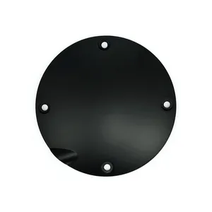 MCS Derby cover, OEM style Domed. Matte black