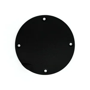 MCS Derby cover, OEM style Domed. Black wrinkle