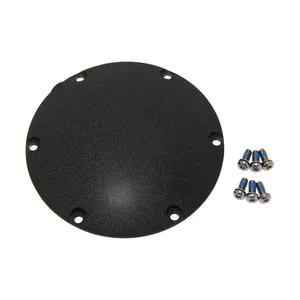 MCS Derby cover, OEM style Domed. Black wrinkle