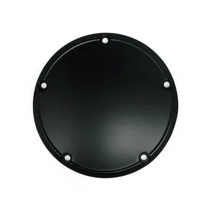 MCS Derby cover, OEM style Domed. Matte black