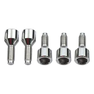MCS Mounting bolt, brake drum,. Chrome