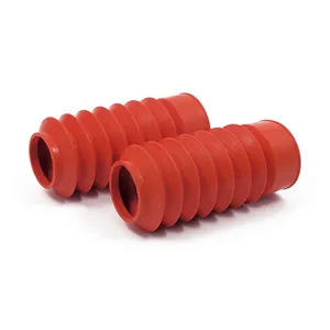 MCS Bobber boots 49mm tubes. Red