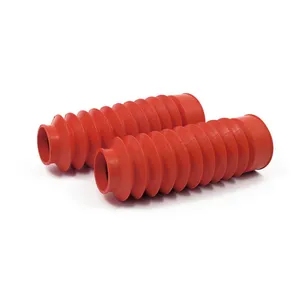 MCS Bobber boots 49mm tubes. Red