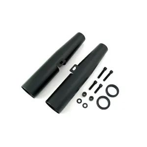 MCS MCS, fork shrouds for 39mm forks. Black