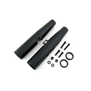 MCS MCS, fork shrouds for 39mm forks. Black